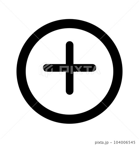 Plus symbol Plus symbol 104006545