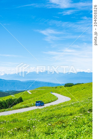 車山高原(夏):ビーナスライン 車山高原(夏):ビーナスライン 104008826