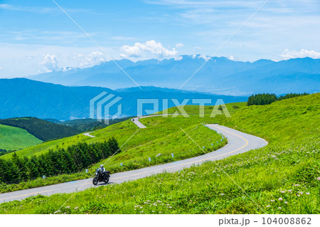 車山高原(夏):ビーナスライン 車山高原(夏):ビーナスライン 104008862