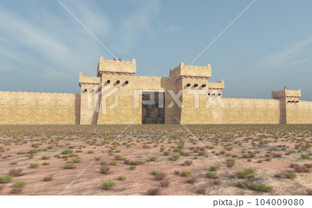 The fortress wall of Troy 104009080