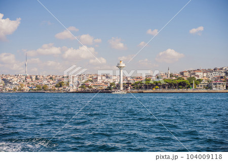 Bosphorus traffic control radar Istanbul, Turkey. Turkiye 104009118