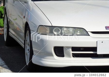 自動車イメージ ホンダインテグラ初代タイプRのフロントマスク 自動車イメージ ホンダインテグラ初代タイプRのフロントマスク 104012662