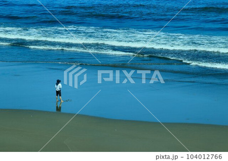 茨城・鉾田から眺める… 大海原・太平洋 茨城・鉾田から眺める… 大海原・太平洋 104012766