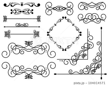 高級感のあるオーナメントセット　ブラック 104014571