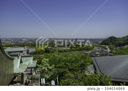 高砂　生石神社　社殿と市街地　兵庫県高砂市 104014869