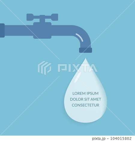 Tap with Water Drop Tap with Water Drop 104015802