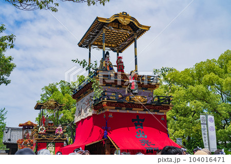 筒井町・出来町天王祭、徳川園山車揃え〈愛知県名古屋市〉 筒井町・出来町天王祭、徳川園山車揃え〈愛知県名古屋市〉 104016471