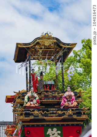 筒井町・出来町天王祭、徳川園山車揃え〈愛知県名古屋市〉 104016473