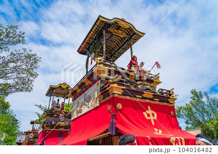 筒井町・出来町天王祭、徳川園山車揃え〈愛知県名古屋市〉 104016482