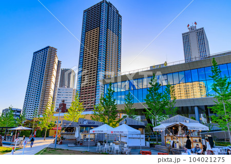 東京 豊島区 東池袋の都市風景 イケ・サンパーク 東京 豊島区 東池袋の都市風景 イケ・サンパーク 104021275