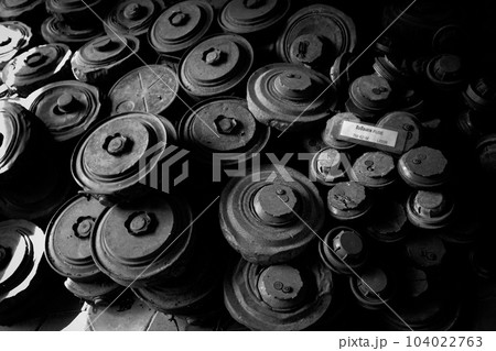 カンボジアのアキラ地雷博物館 旧ソ連製の地雷 カンボジアのアキラ地雷博物館 旧ソ連製の地雷 104022763