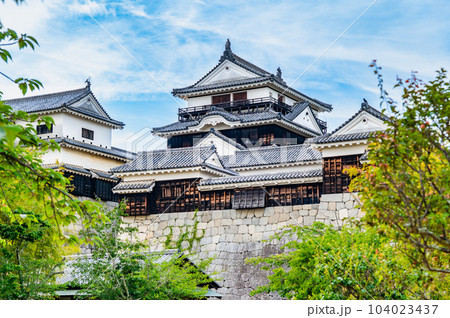 愛媛 松山城　～大天守と小天守～ 104023437