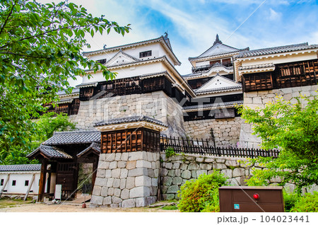 愛媛 松山城　～連立天守群と紫竹門～ 104023441