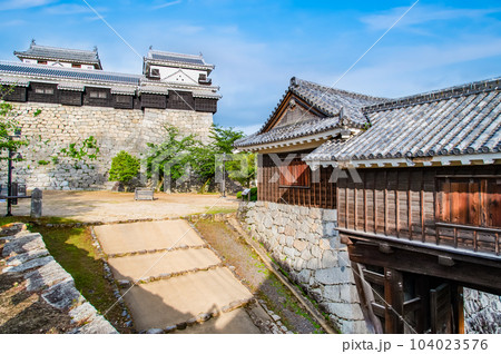 愛媛 松山城　～乾門と天守群～ 104023576