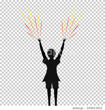 手から魔法を出す魔法使い 手から魔法を出す魔法使い 104023832