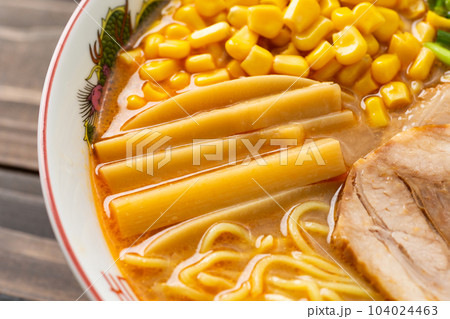味噌ラーメンの具材（しなちく・めんま） 104024463