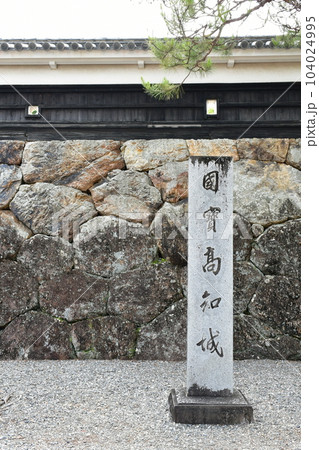 初夏の高知城　追手門　詰門　天守　本丸御殿　黒鉄門 104024995