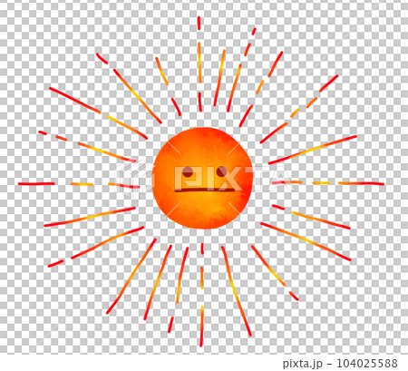 太陽　無表情 104025588