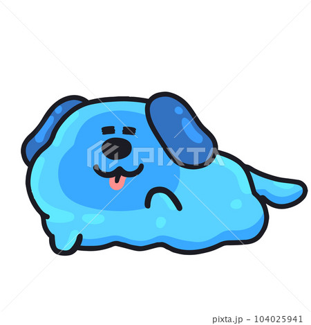 スライム犬_02_手をあげる 104025941