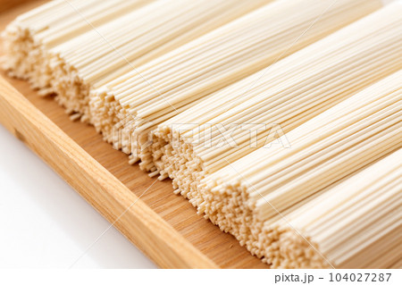 そうめんの乾麺 104027287