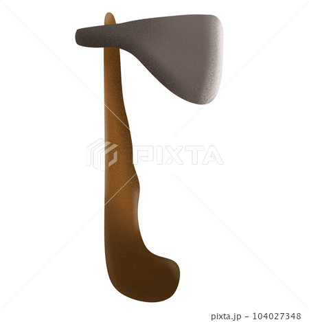 hiking equipment Draw a cartoon style to use as an illustration. 104027348