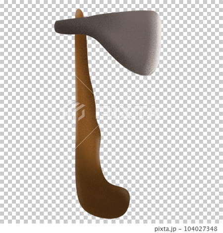 hiking equipment Draw a cartoon style to use as an illustration. 104027348