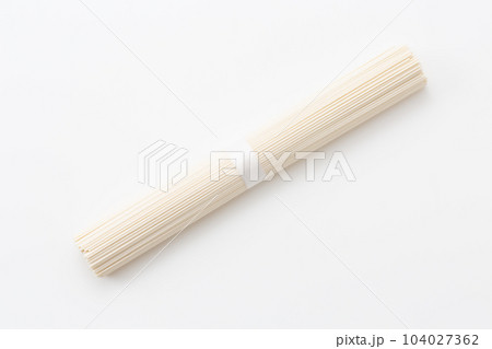 そうめんの乾麺 104027362