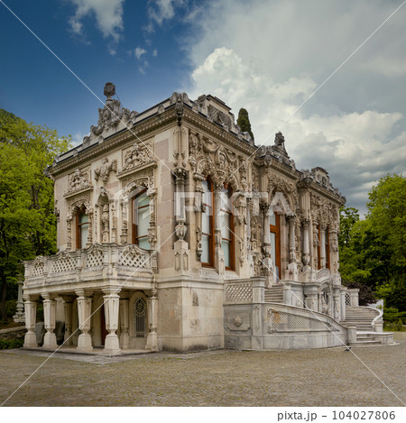 Ihlamur Pavilion, Ia former imperial Ottoman summer pavilion, located in Nisantasi Ihlamur Yolu street, Istanbul, Turkey 104027806