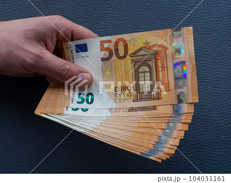 Background of the fifty euros banknotes Background of the fifty euros banknotes 104031161