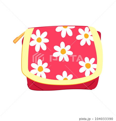 beauty cosmetic pouch cartoon vector illustration 104033390