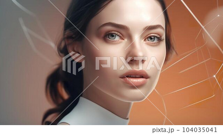 白人の美しい女性モデル・女優 104035041