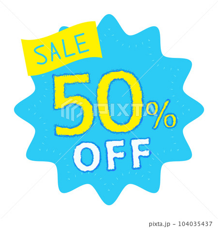 50%OFF セールアイコン 50%OFF セールアイコン 104035437