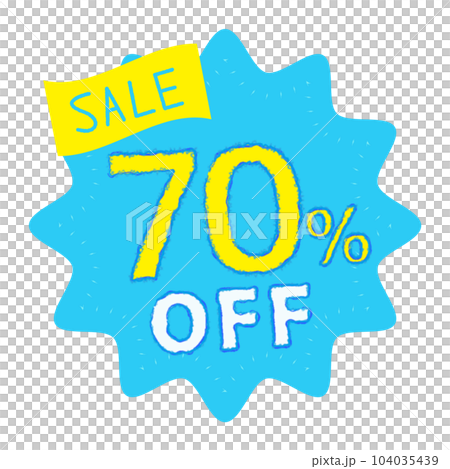 70%OFF セールアイコン 70%OFF セールアイコン 104035439