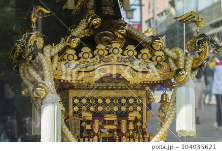 神輿 神田明神 おみこし 装飾 神田祭の写真素材 [104035621] - PIXTA
