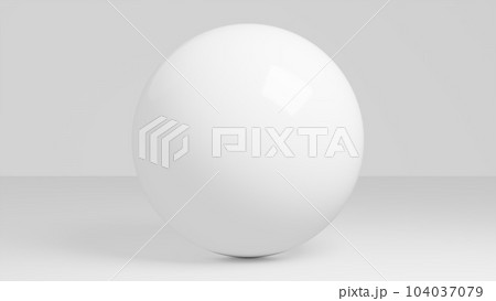white sphere composition white sphere composition 104037079