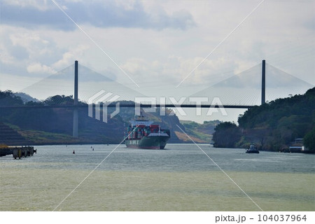 パナマ運河 センテニアル橋 パナマ運河 センテニアル橋 104037964