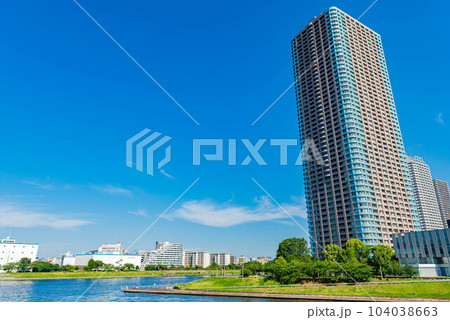 東京都 隅田川リバーサイドのタワーマンション 東京都 隅田川リバーサイドのタワーマンション 104038663