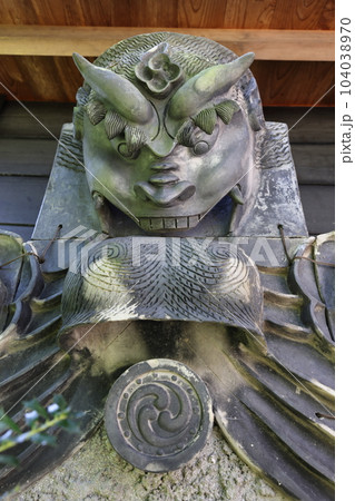 宗堅寺の旧鬼瓦 104038970