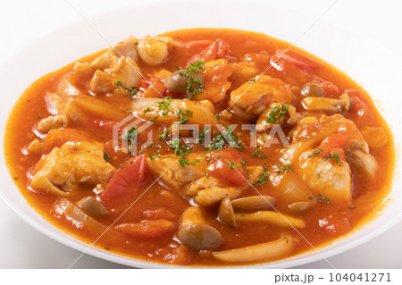 チキンのトマト煮込み チキンのトマト煮込み 104041271