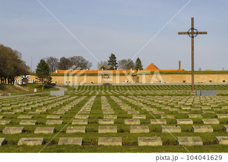 Small fortress and memorial to victims 2nd World War, Terezin, Northern Bohemia, Czech Republic 104041629
