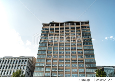 栃木県庁　栃木県庁舎　栃木県　宇都宮市　関東地方　北関東　県庁舎　ビル　行政　県政 104042127