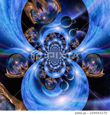 Inside the crystal ball Inside the crystal ball 104043270