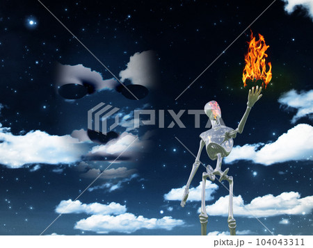 Bringing fire 104043311