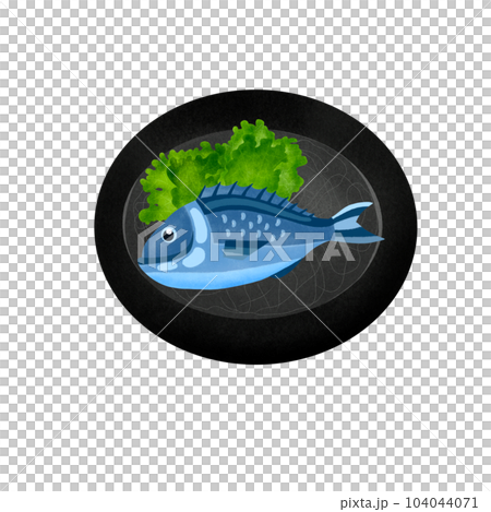 Sea food element and icon in cartoon style. Sea food element and icon in cartoon style. 104044071