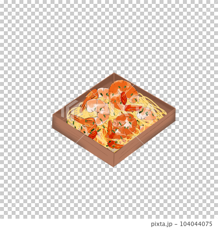 Sea food element and icon in cartoon style. 104044075