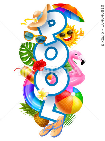 Swimming Pool Lettering Swimming Pool Lettering 104046810