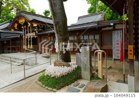護王神社　足腰の守護神　若葉に新緑 104049115
