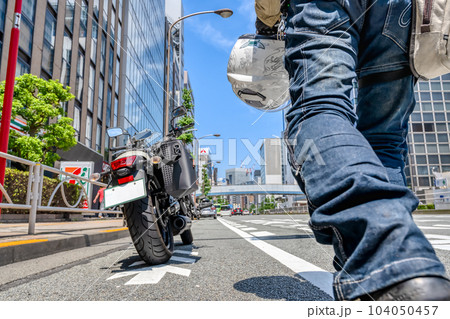 ライダーとクルーザーバイク 東京ツーリング ライダーとクルーザーバイク 東京ツーリング 104050457