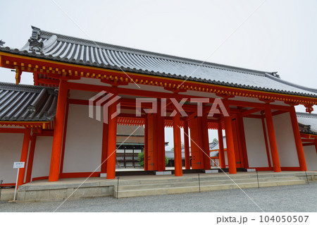 京都御所 回廊 若葉に新緑 京都御所 回廊 若葉に新緑 104050507