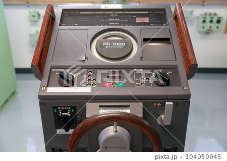 船舶の操舵装置オートパイロット機器の写真素材 [104050945] - PIXTA